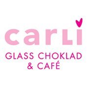 Carli glass, choklad & café